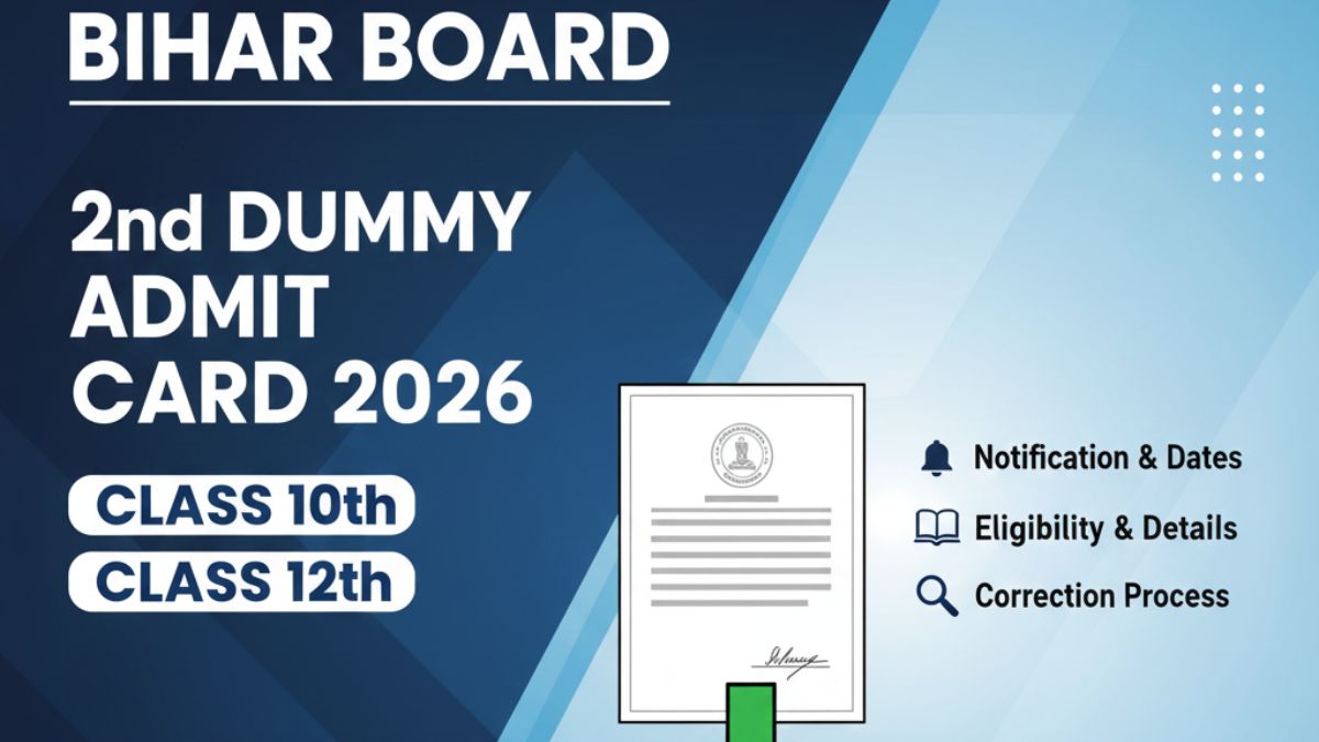 Dummy Admit Card 2026 Class 10th & 12th Download