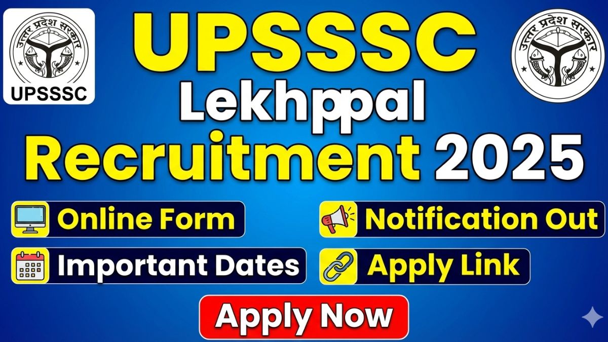 UPSSSC Lekhpal Recruitment 2025