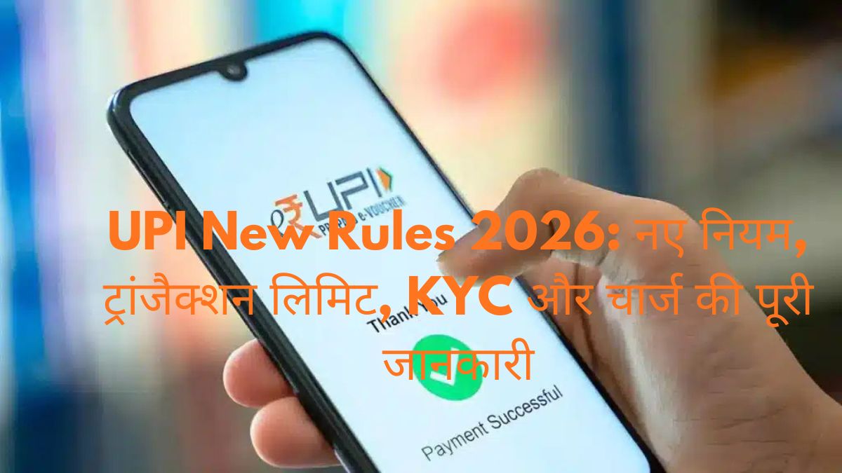 UPI New Rules 2026