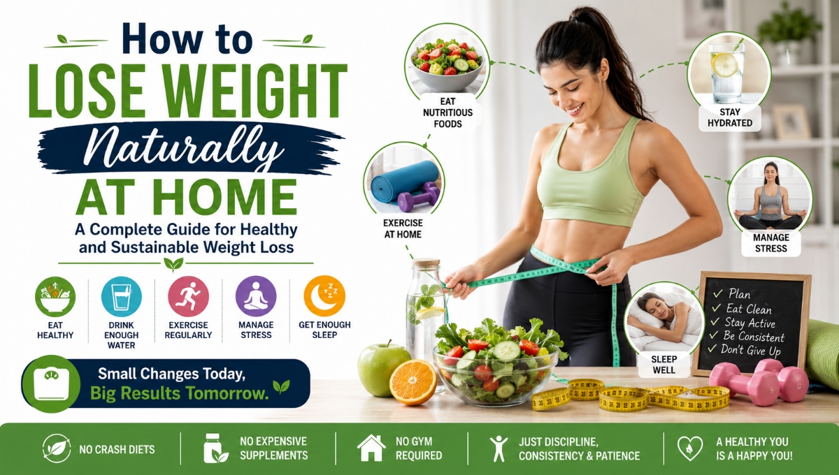 How to Lose Weight Naturally at Home