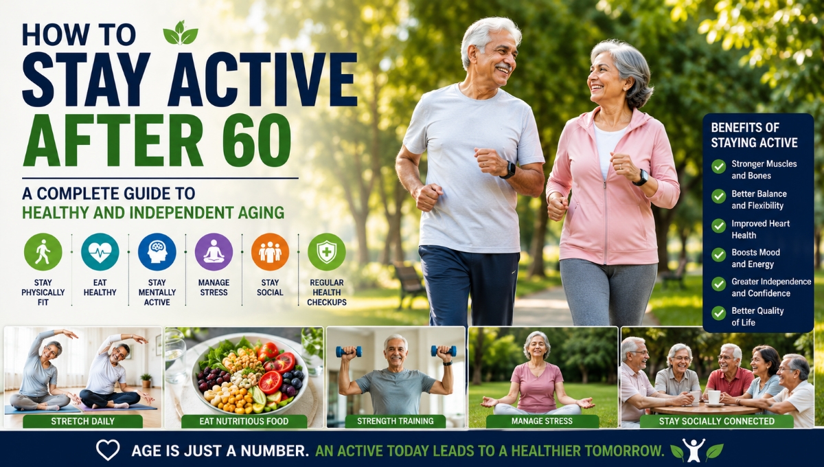 How to Stay Active After 60